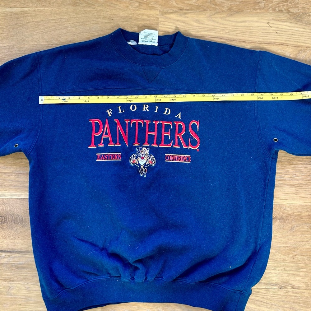 Florida Panthers Navy Blue Sweatshirt - Picture 4 of 7